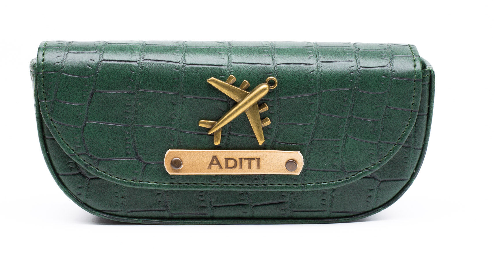 Personalized Sunglasses Cover (DarkGreen)