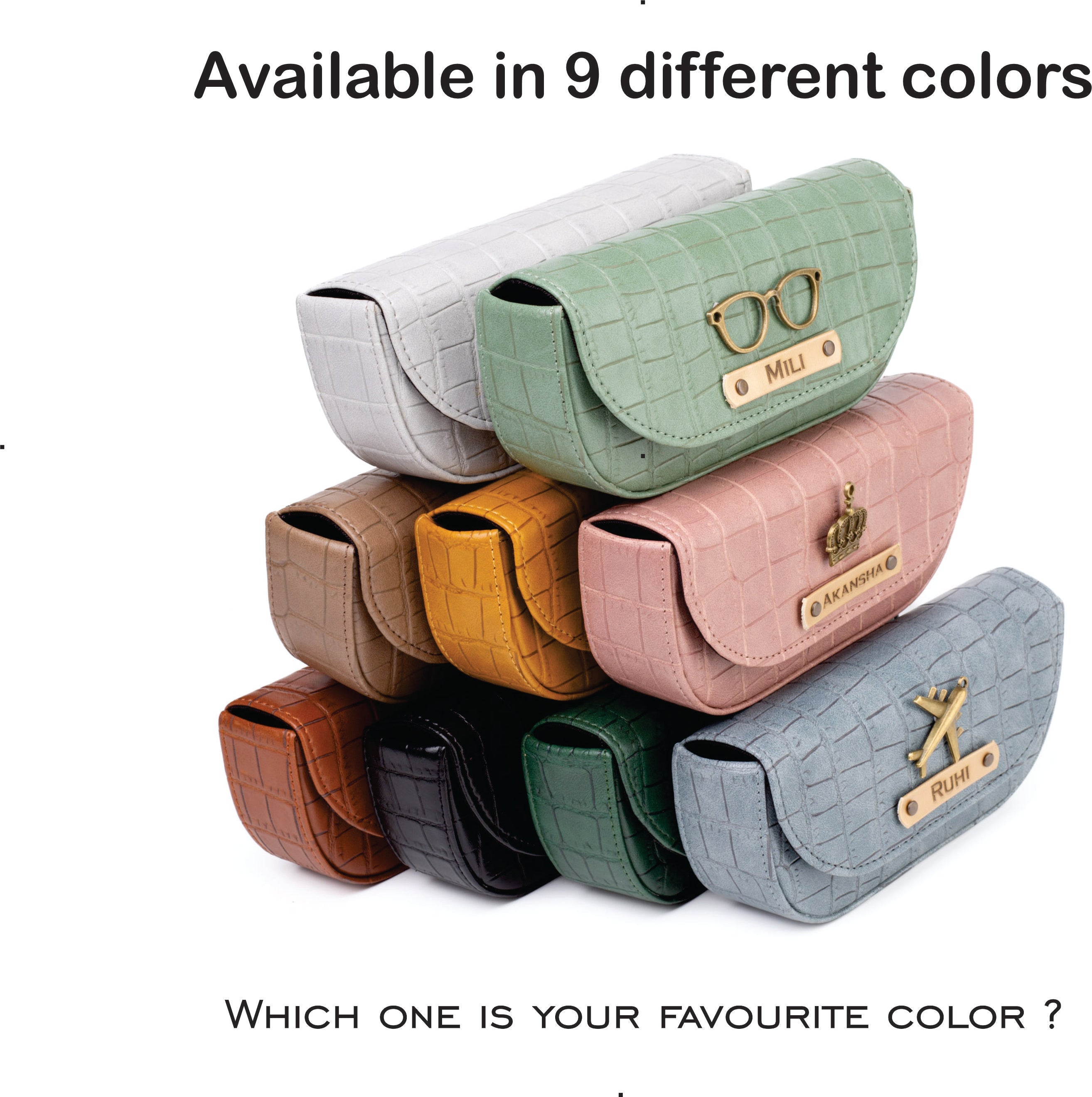 Personalized Sunglasses Cover (TanBrown)