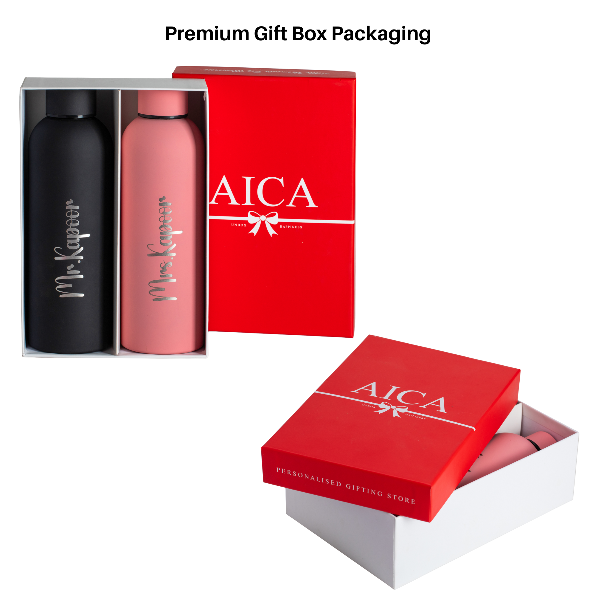 Personalized Couple Bottle