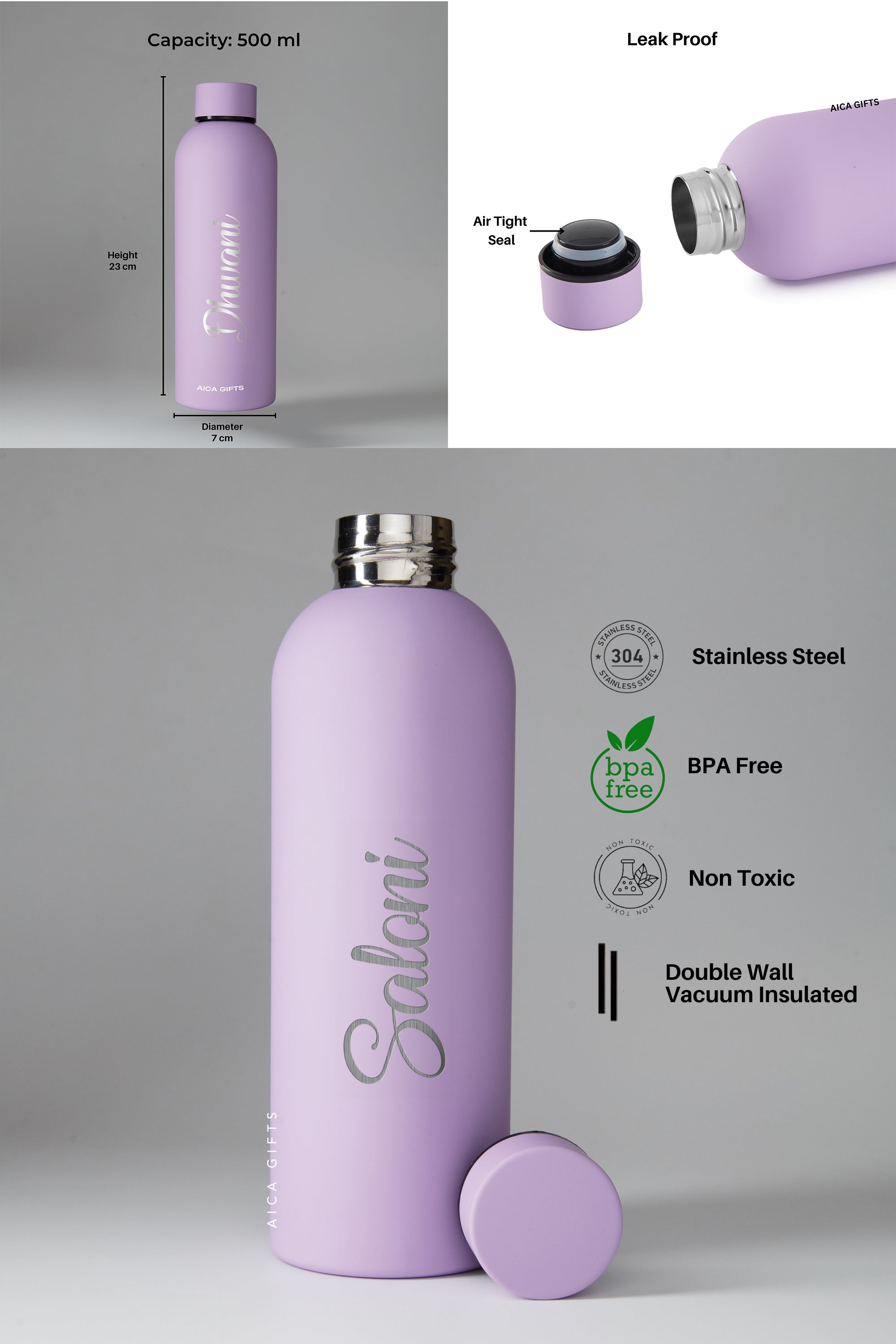 Personalized Couple Bottle