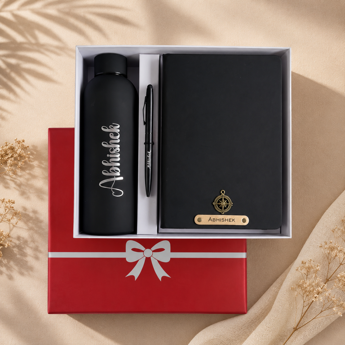 Diary, Pen & Bottle Combo