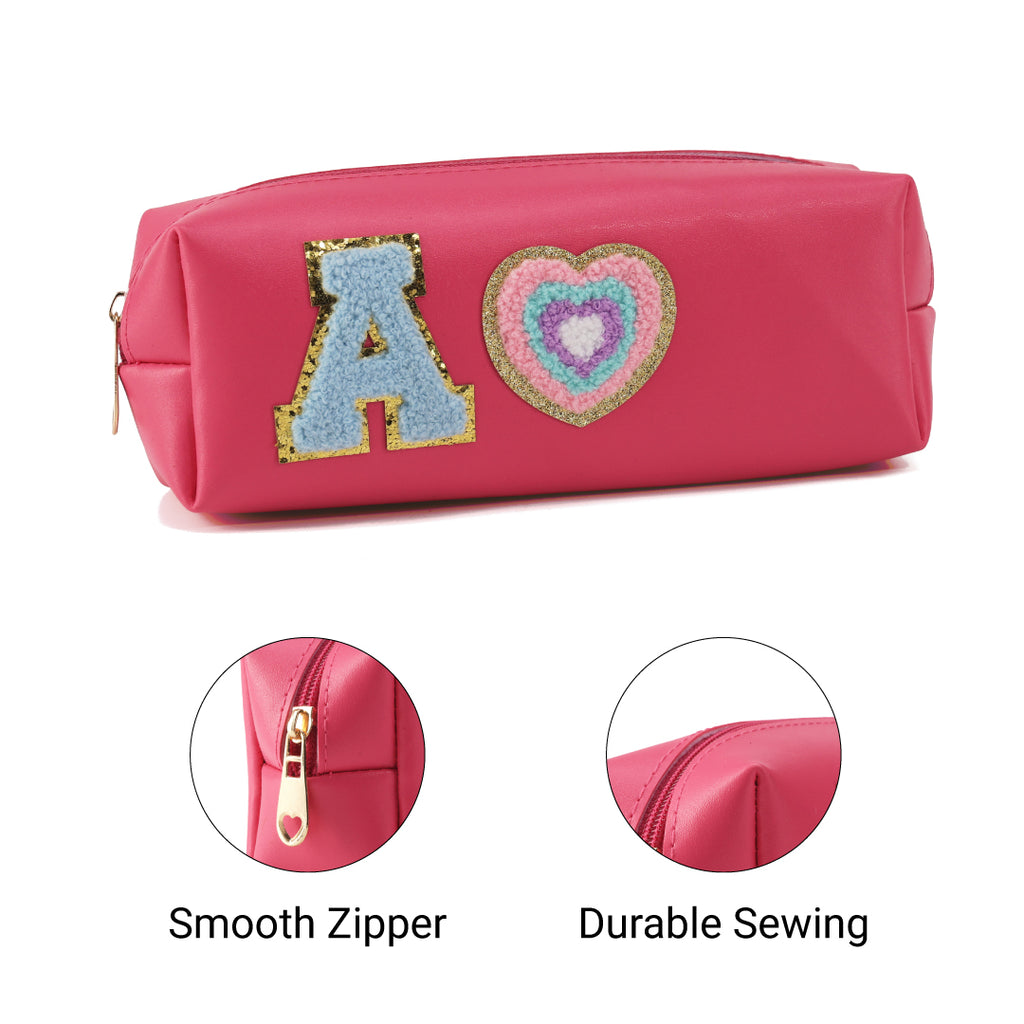 Personalized Pencil Pouch - Darkpink