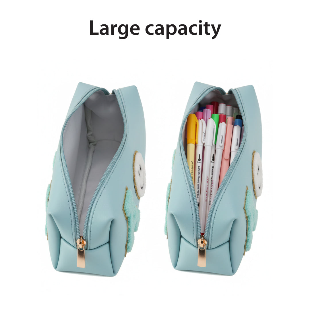 Personalized Pencil Pouch - Babyblue