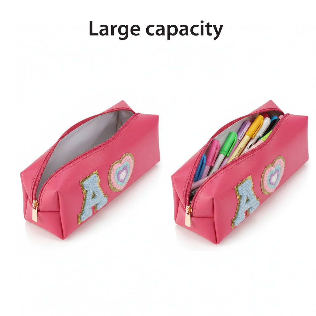 Personalized Pencil Pouch - Darkpink