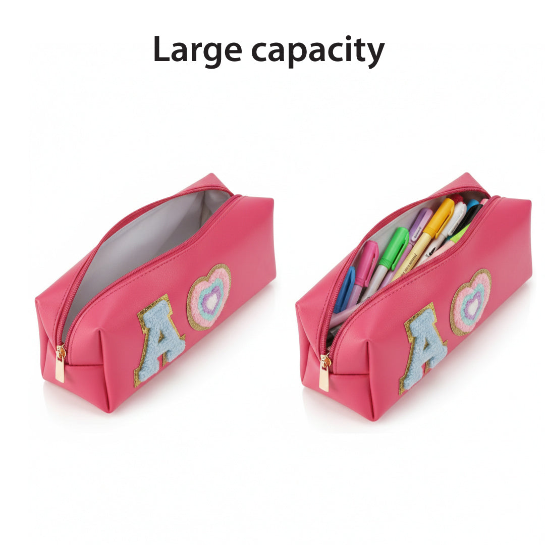 Personalized Pencil Pouch - Darkpink