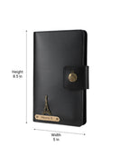 Personalized Family Passport Cover - Black