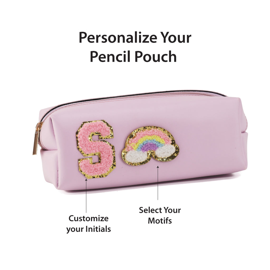 Personalized Pencil Pouch - Purple