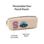 Personalized Pencil Pouch - Cream
