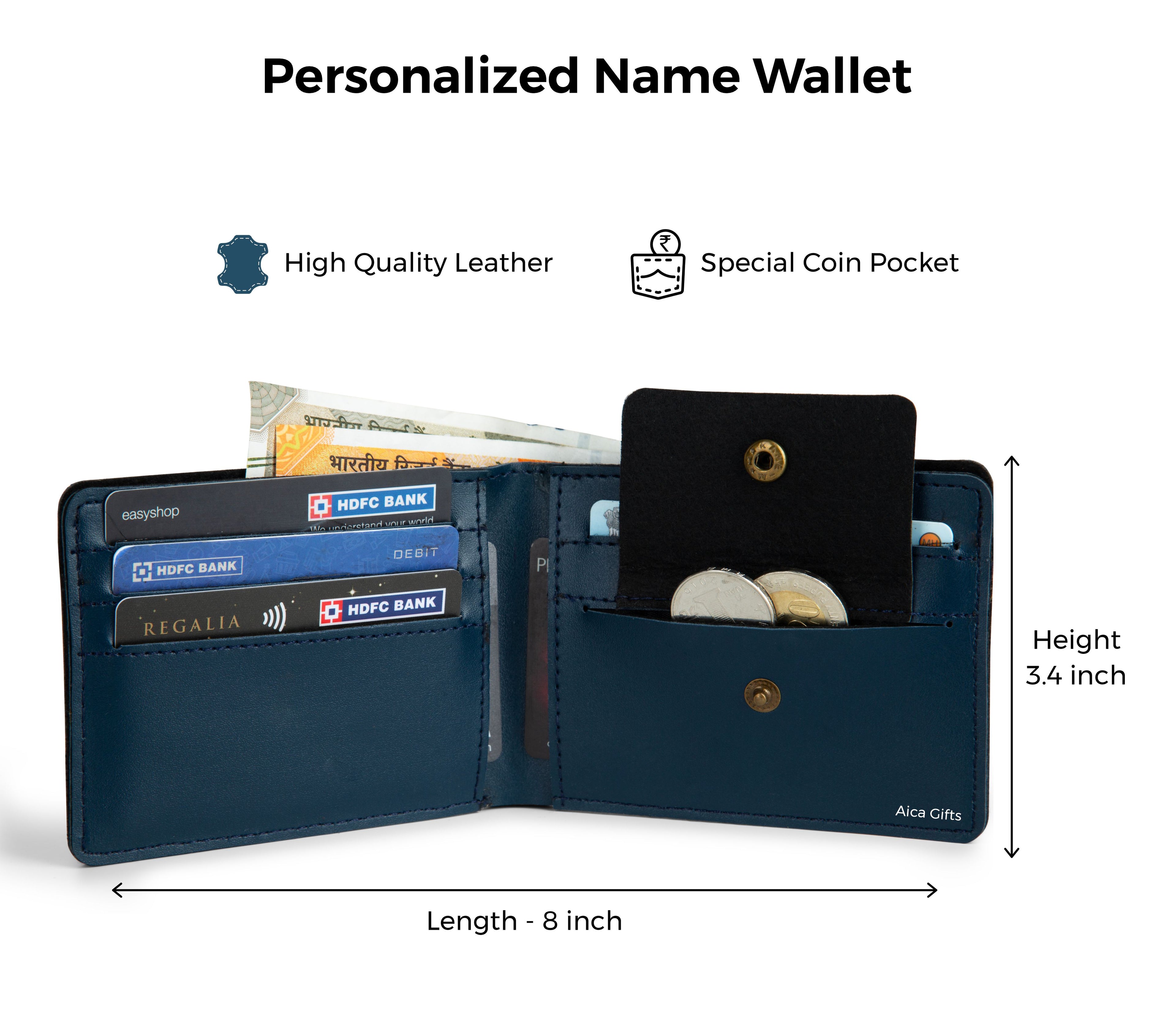 Personalized Mens Wallet
