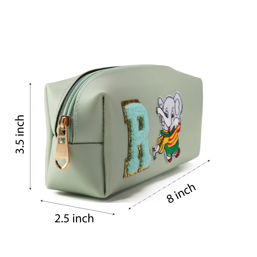 Personalized Pencil Pouch - Mintgreen