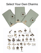 Personalized Family Passport Cover - MintGreen