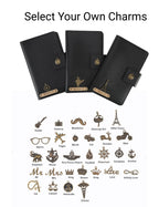 Personalized Family Passport Cover - Black