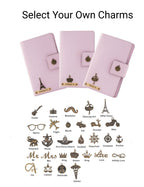 Personalized Family Passport Cover - Purple