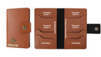 Personalized Family Passport Cover - Tanbrown