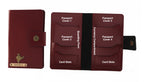 Personalized Family Passport Cover - Wine