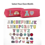 Personalized Pencil Pouch - Darkpink