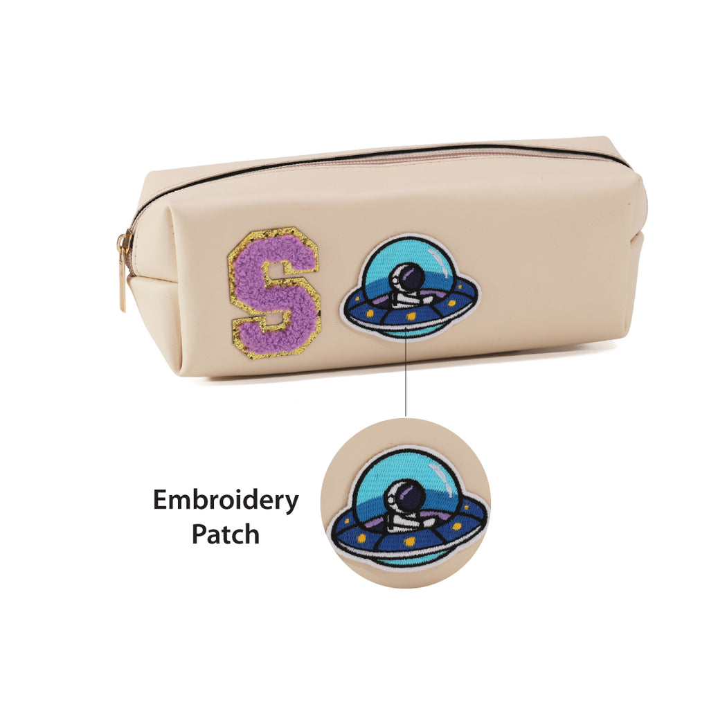 Personalized Pencil Pouch - Cream