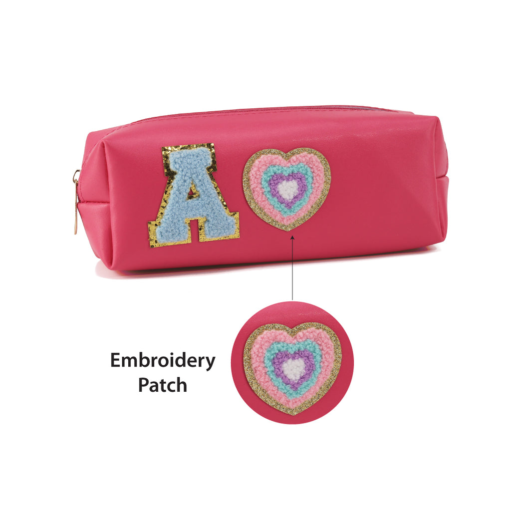 Personalized Pencil Pouch - Darkpink