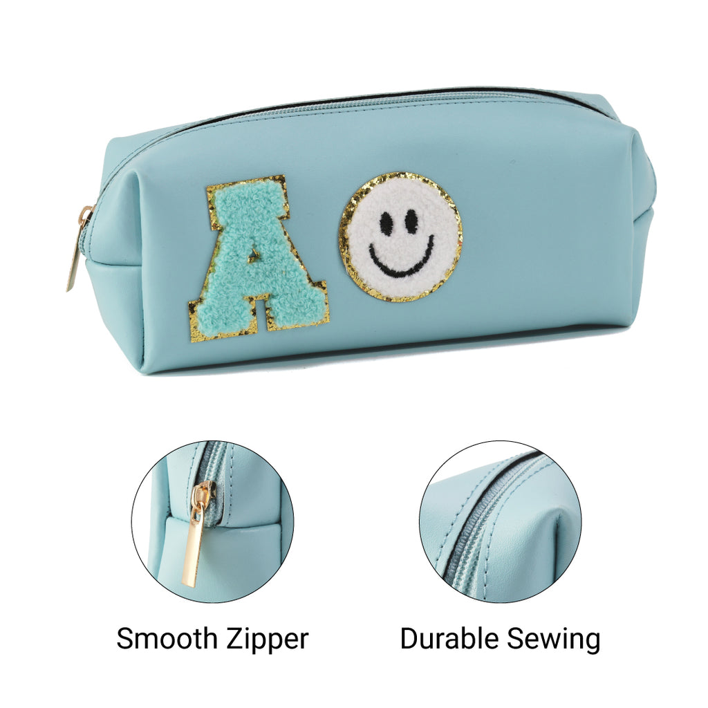 Personalized Pencil Pouch - Babyblue
