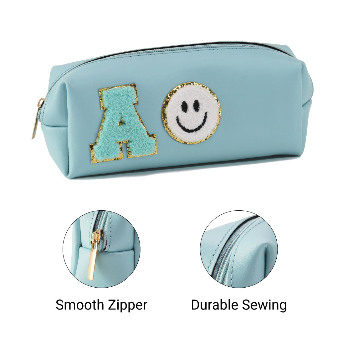 Personalized Pencil Pouch - Babyblue