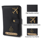 Personalised Passport Cover (Black)