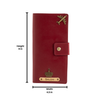 Personalized Long Passport Wallet All