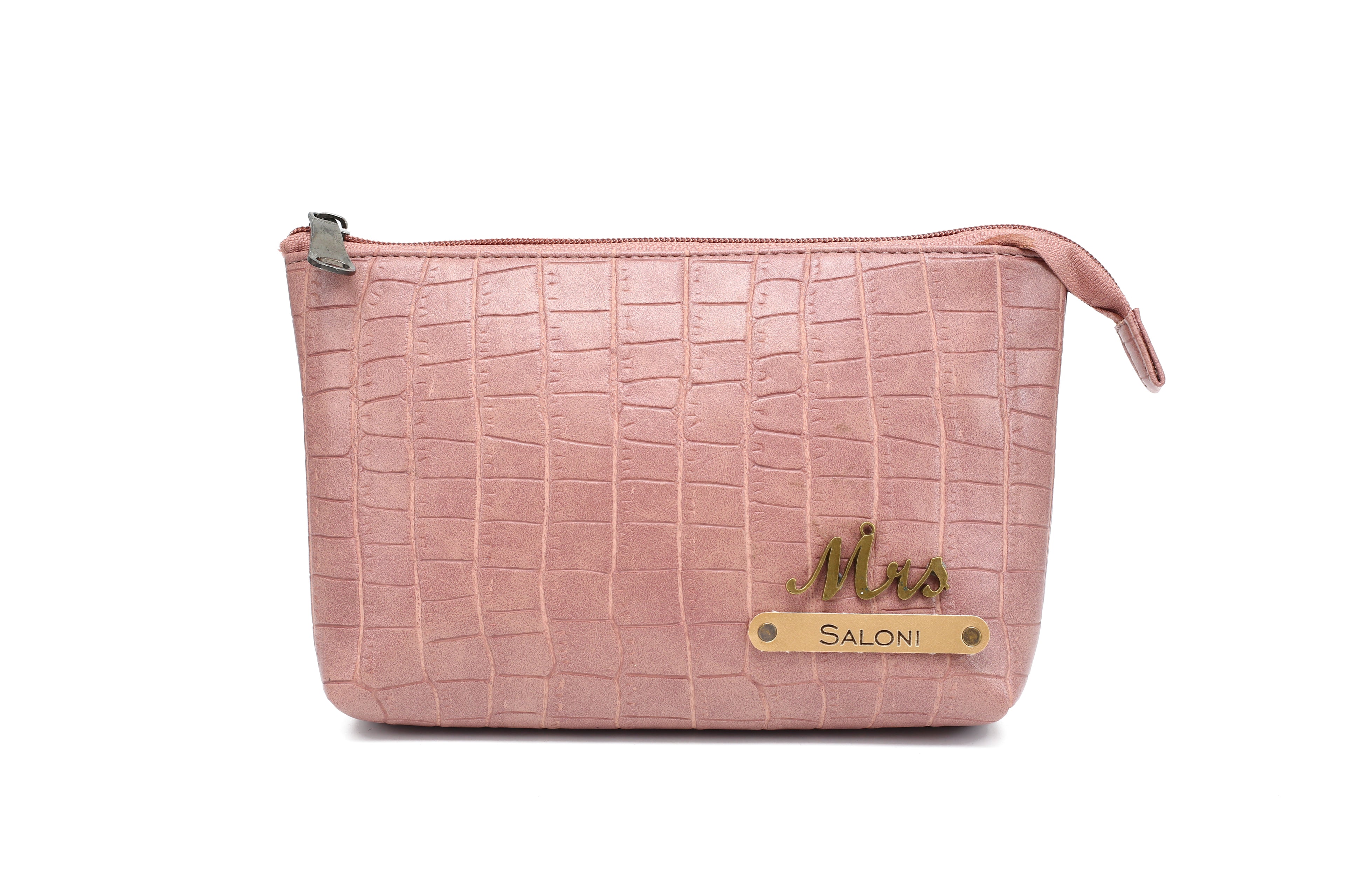 Personalized Toiletry Pouch  – NudePink