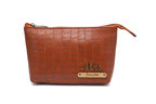 Personalized Toiletry Pouch  – TanBrown