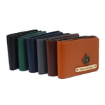Load image into Gallery viewer, Personalised Mens Wallet (DarkGreen)
