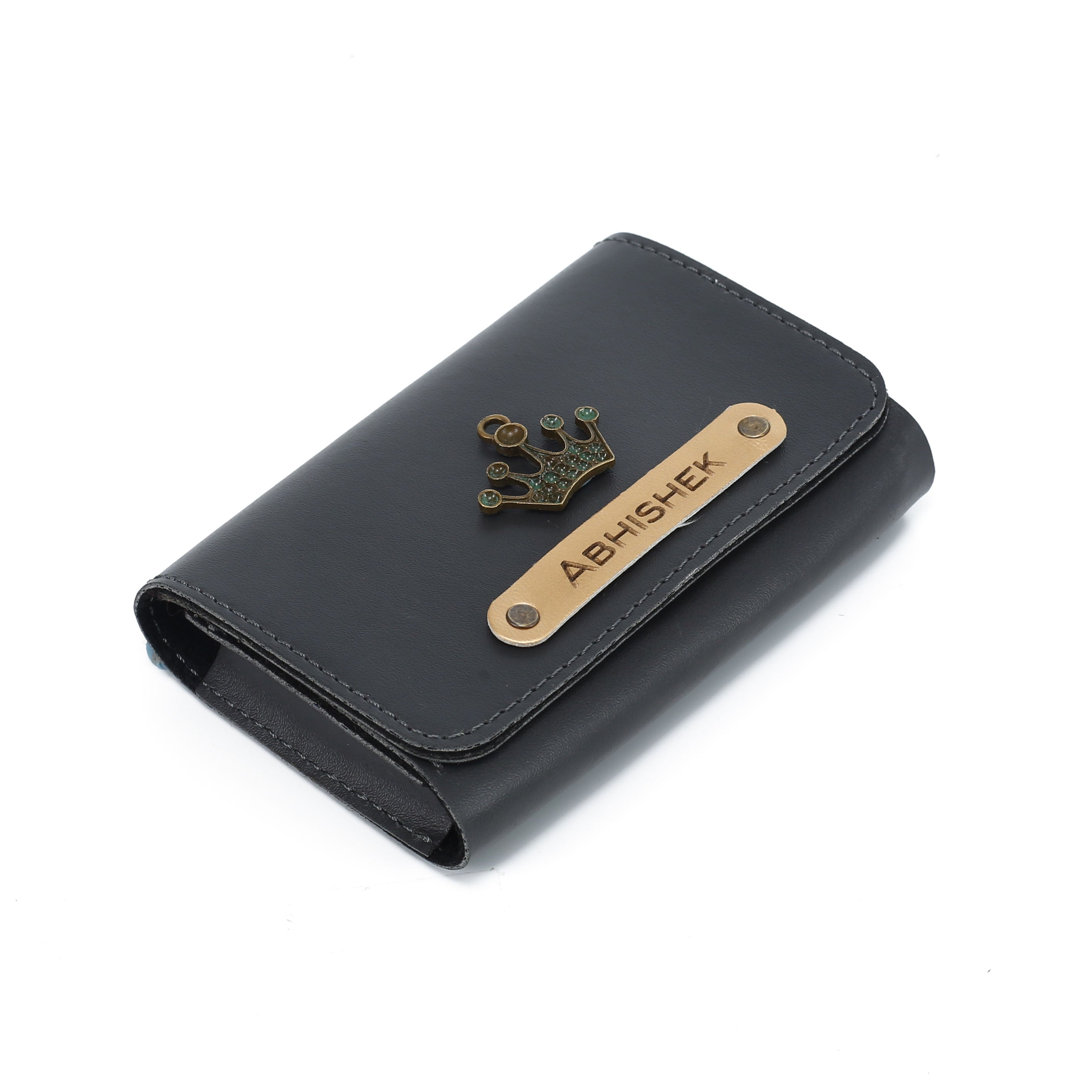 Personalized Card Holder(Grey)