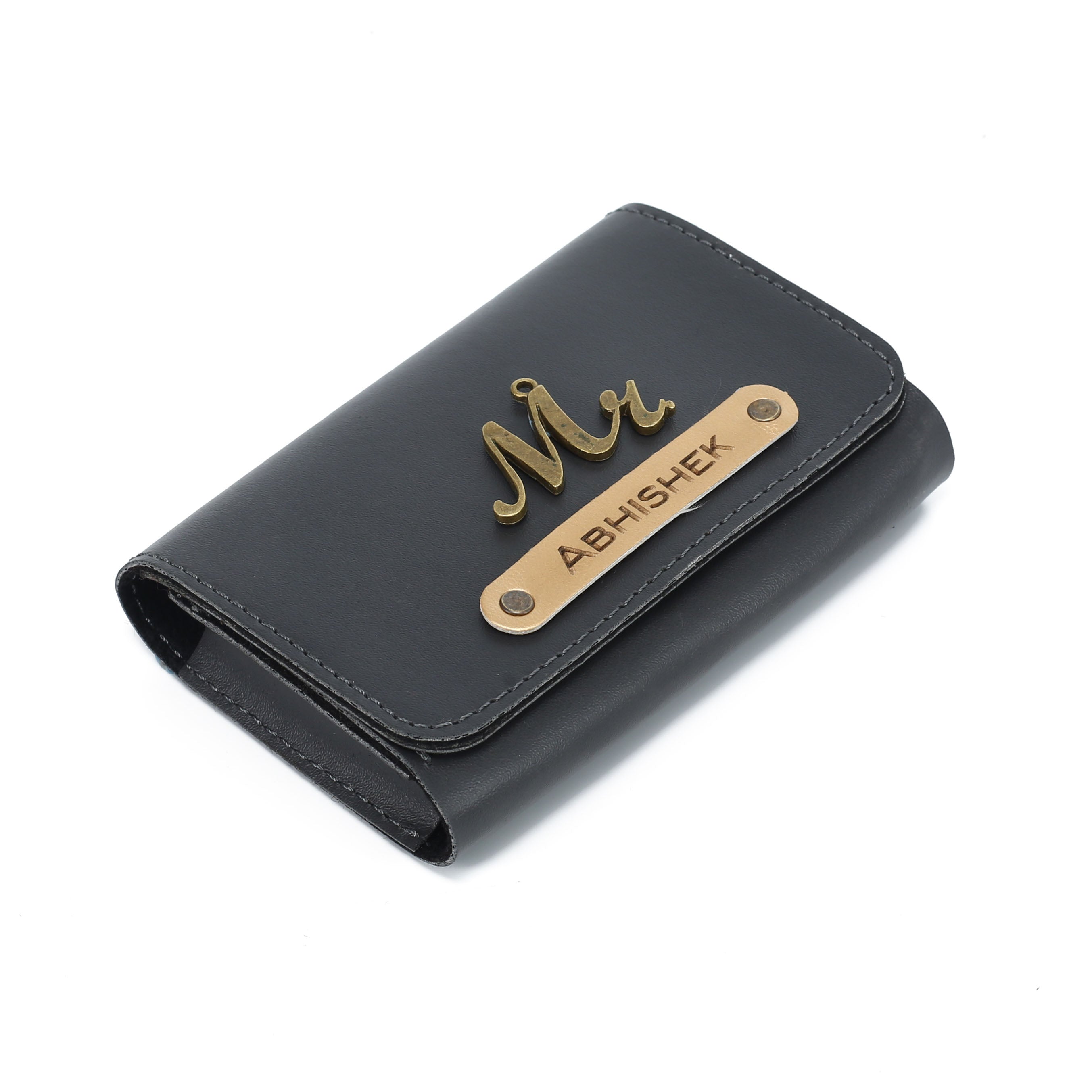 Personalized Card Holder(Grey)