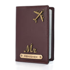 Personalised Passport Cover (Darkbrown)