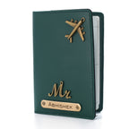 Personalised Passport Cover (DarkGreen)