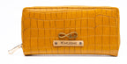 Personalized Self -Textured Womens Wallet - Yellow