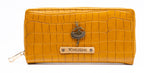 Personalized Self -Textured Womens Wallet - Yellow