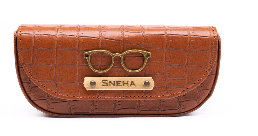 Personalized Sunglasses Cover (TanBrown)
