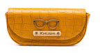 Personalised Self-Textured Sunglass Cover (Yellow)