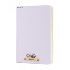 Personalized Name Leather Diary -A5 Size, 180 Ruled Pages (Purple)