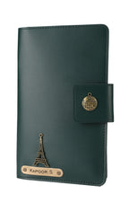 Personalized Family Passport Cover - Darkgreen