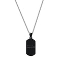 AICA Personalized Name & Charm Pendant Necklace For Men