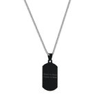 AICA Personalized Name & Charm Pendant Necklace (Silver) For Men | Customized Gift for Birthdays Anniversary Special Occasions Loved Ones Boy Friends Boyfriend Husband Teens Man