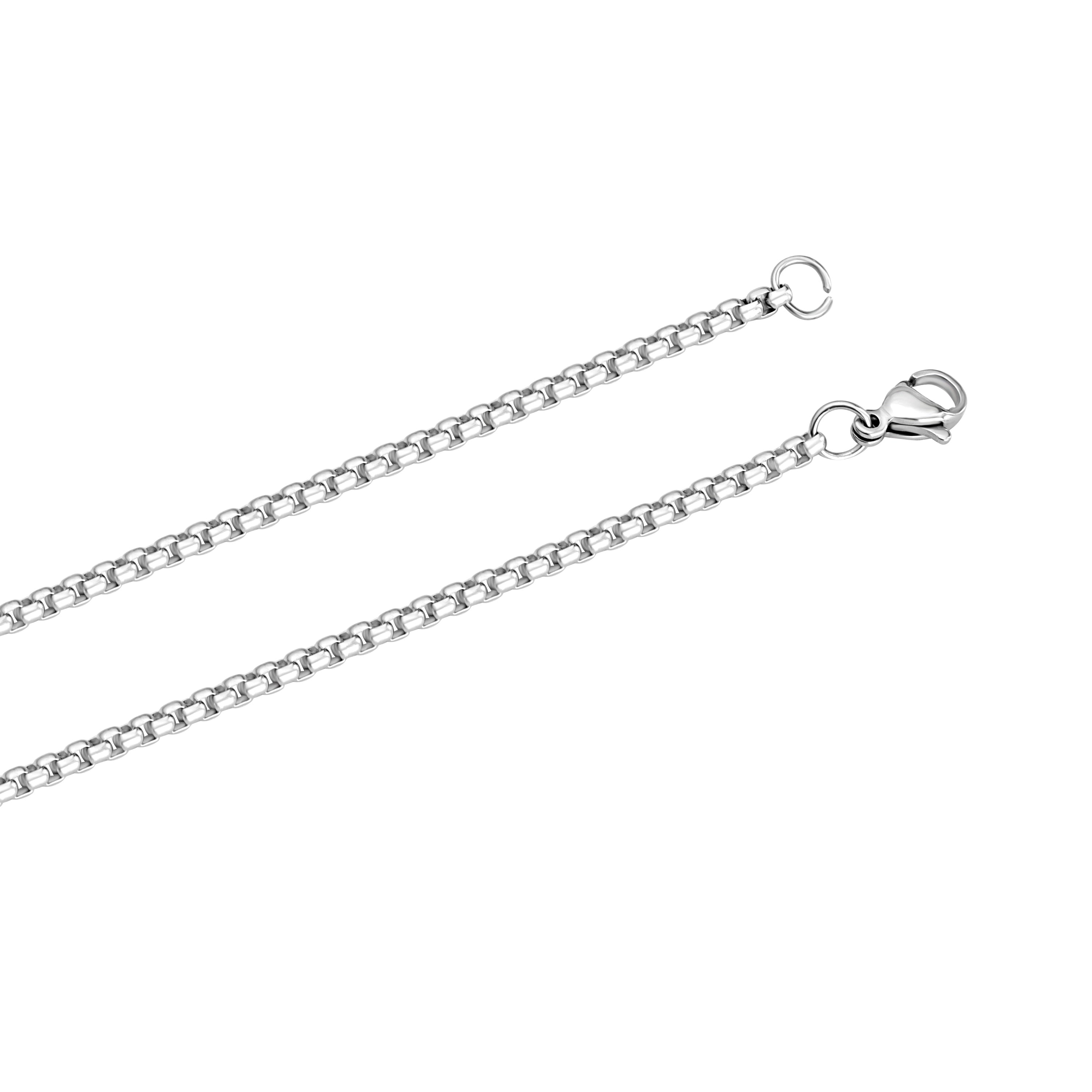 AICA Personalized Name & Charm Pendant Necklace For Men | Customized Gift for Birthdays Anniversary Special Occasions Loved Ones Boy Friends Boyfriend Husband Teens Man