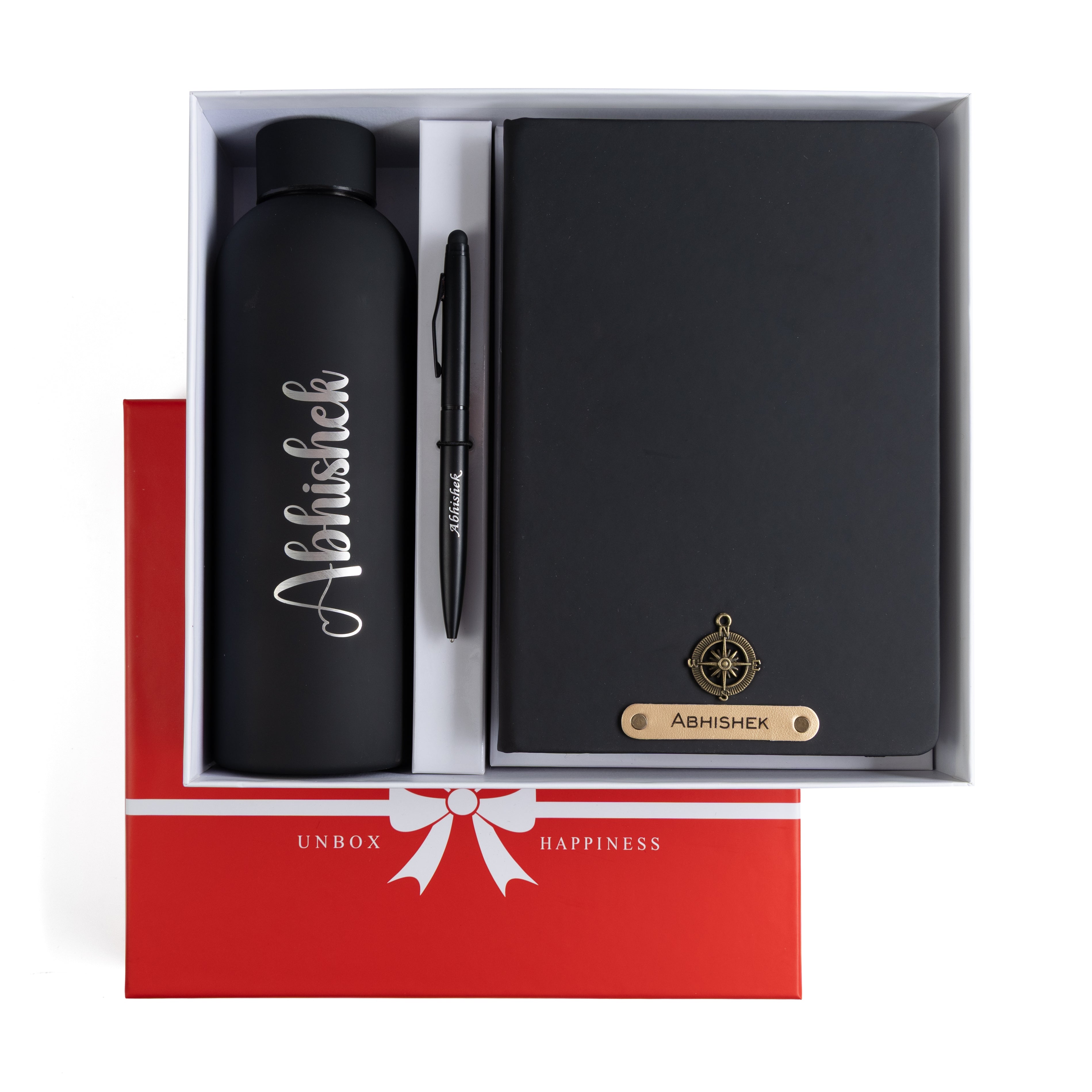 Personalized Diary Pen & Bottle – 3pcsGift Set All