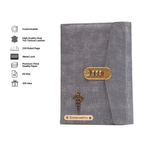 Personalized Lock Diary – A5 Size 230 Pages (Grey)