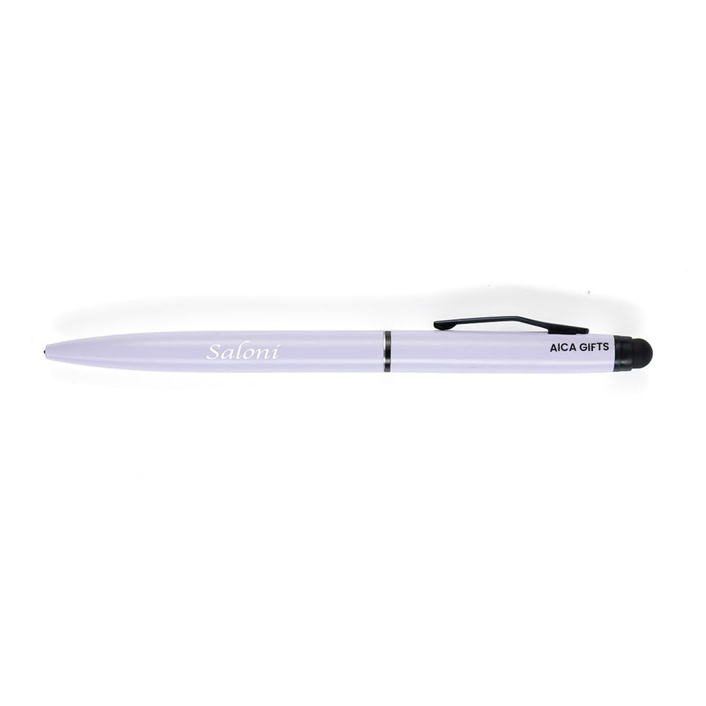 AICA Gifts Personalized Pens with Name Engraved (Black) Roller Ball Pen