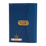 Load image into Gallery viewer, Personalized Lock Diary – A5 Size 230 Pages (Navy Blue)
