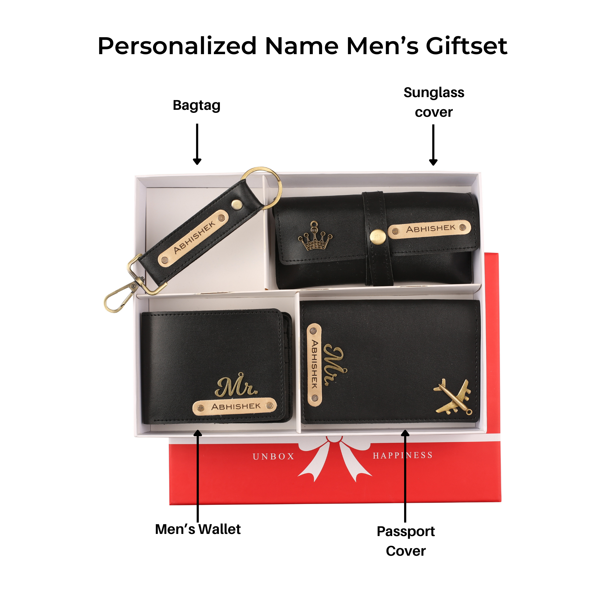 Personalized Mens Giftset (Black)