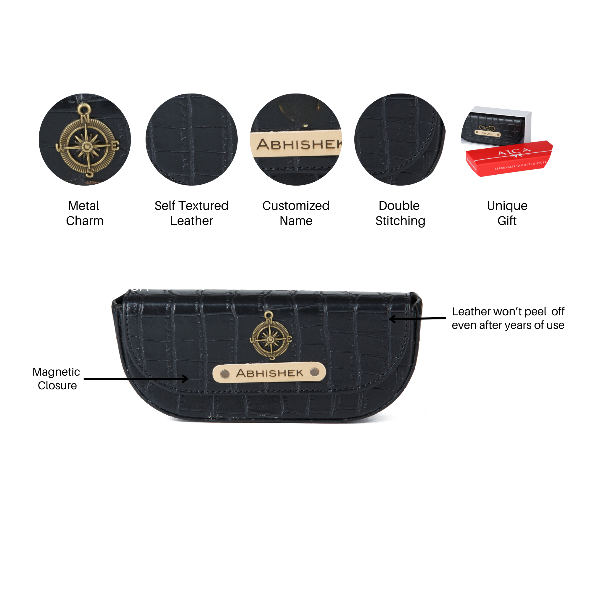 Personalized Mens Giftset - Black