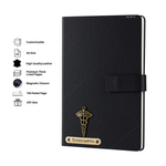 Load image into Gallery viewer, Personalized Self Design Diary - A5 Size 160 Pages(Black)
