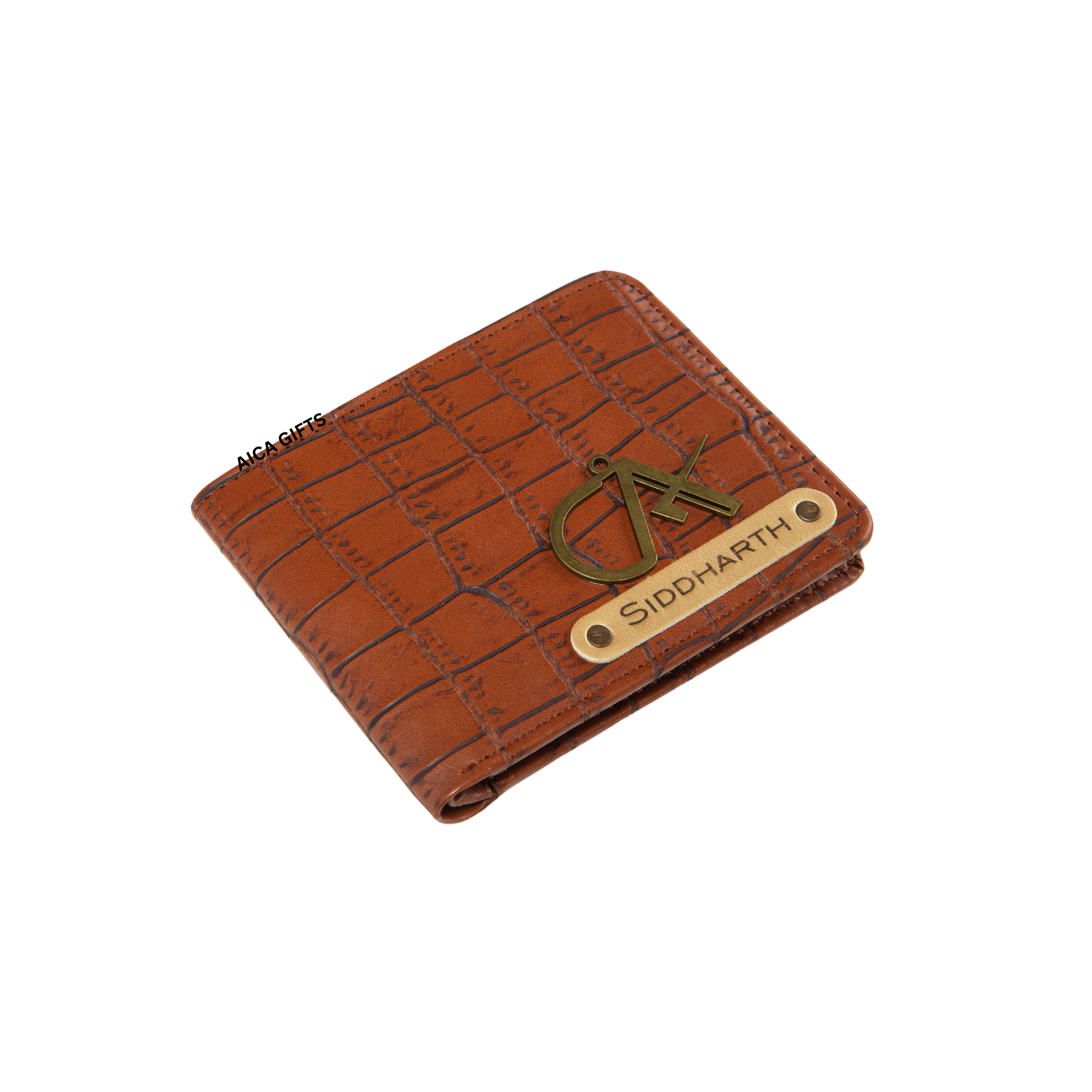 Personalized Self–Textured Mens Wallet